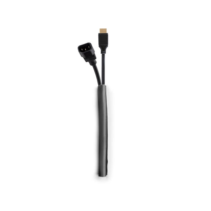Lavender Multibrackets M Universal Cable Sock Self Wrapping 10mm Black 25m