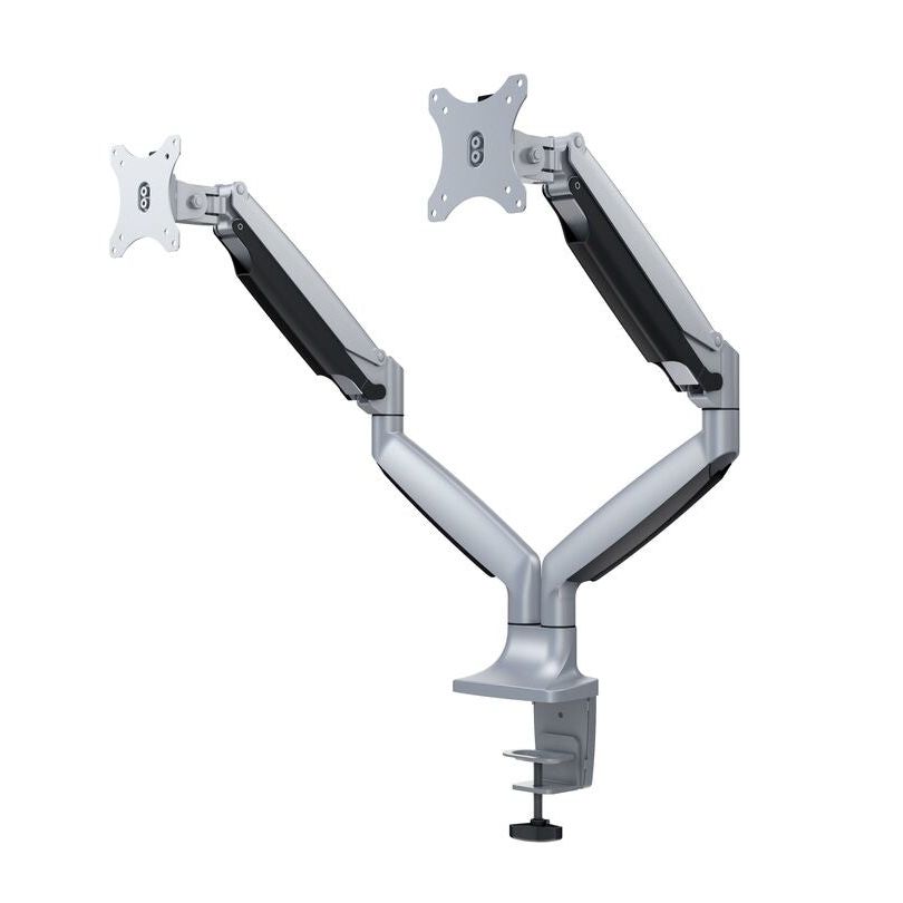 Gray Multibrackets M Deskmount Gas Spring Dual Silver