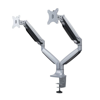 Gray Multibrackets M Deskmount Gas Spring Dual Silver