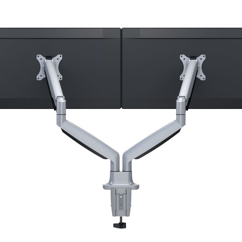 Dark Slate Gray Multibrackets M Deskmount Gas Spring Dual Silver