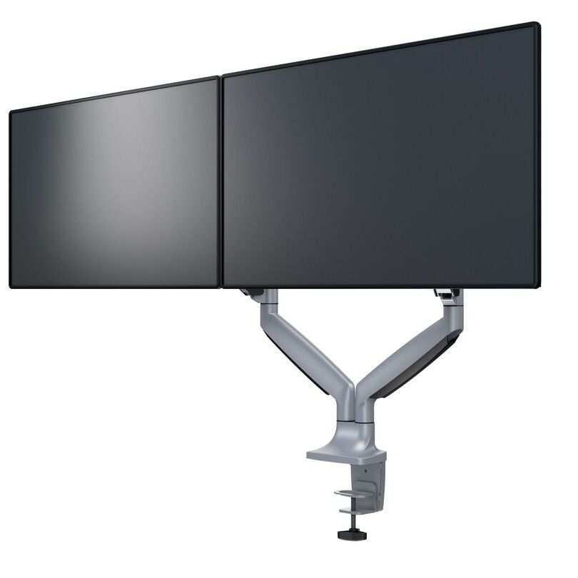 Dark Slate Gray Multibrackets M Deskmount Gas Spring Dual Silver