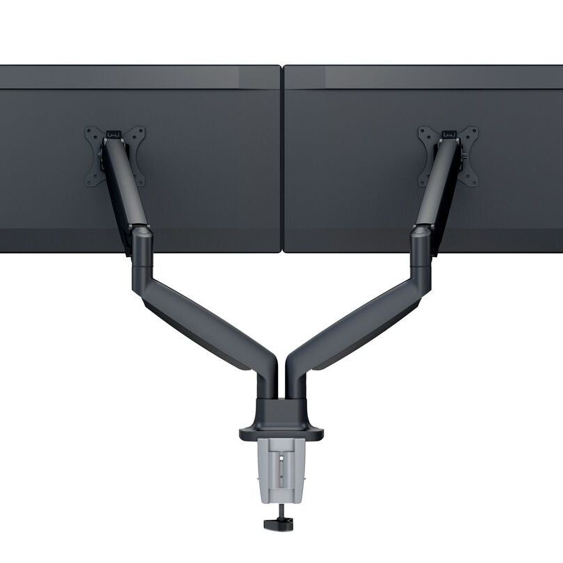 Dark Slate Gray Multibrackets M Deskmount Gas Spring Dual Black