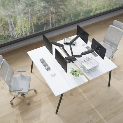 Rosy Brown Multibrackets M Deskmount Gas Spring Dual Black