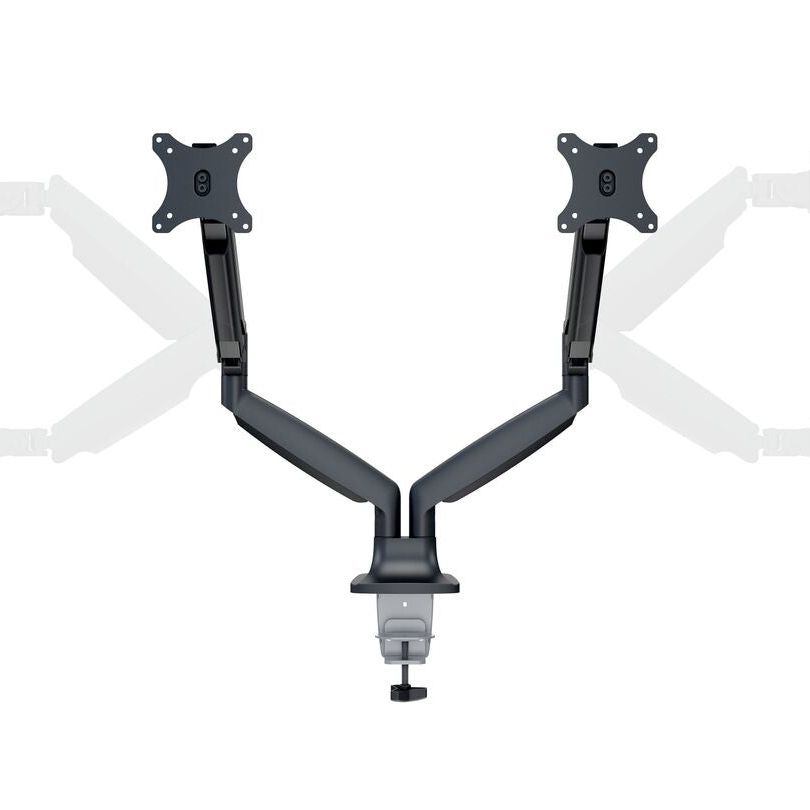 Lavender Multibrackets M Deskmount Gas Spring Dual Black