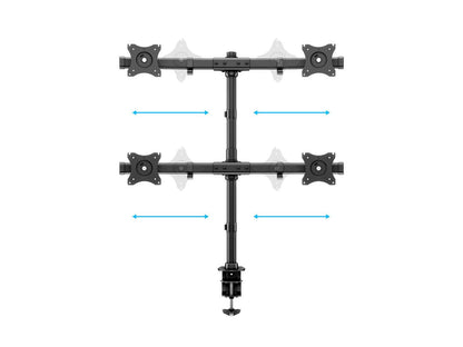 Dark Slate Gray Multibrackets M Deskmount Basic Quad