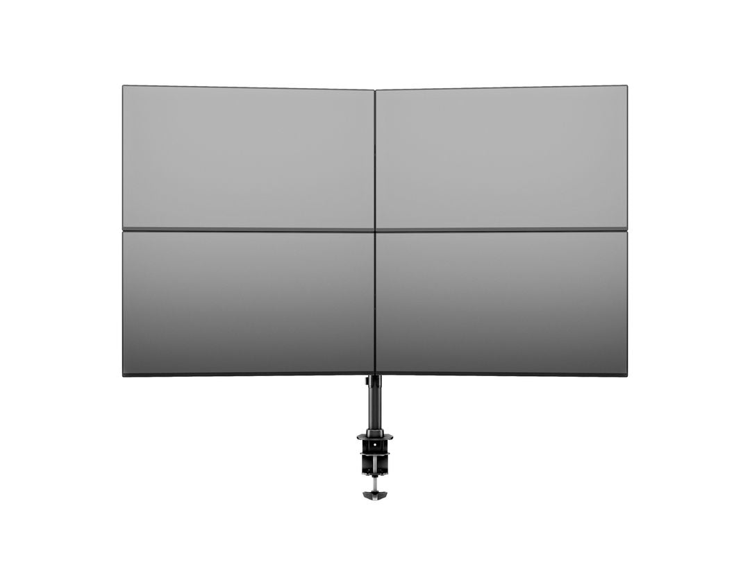 Dark Gray Multibrackets M Deskmount Basic Quad