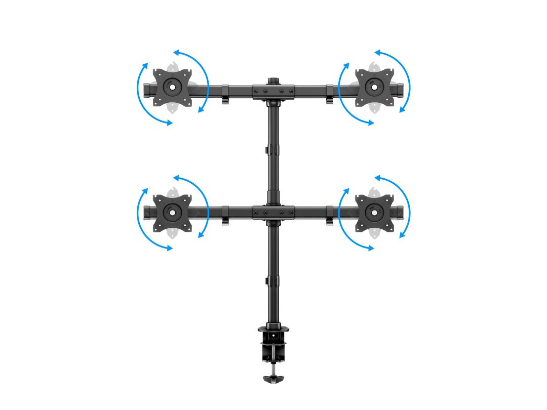 Dark Slate Gray Multibrackets M Deskmount Basic Quad