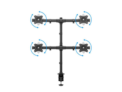 Dark Slate Gray Multibrackets M Deskmount Basic Quad