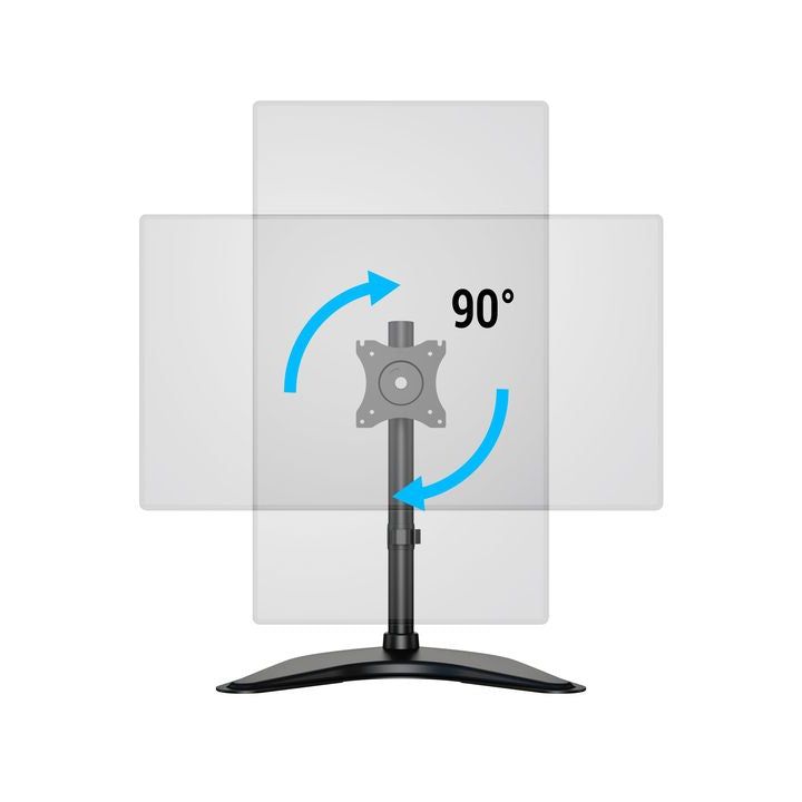 Light Gray Multibrackets M Deskstand Basic Single
