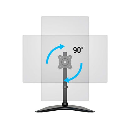 Light Gray Multibrackets M Deskstand Basic Single