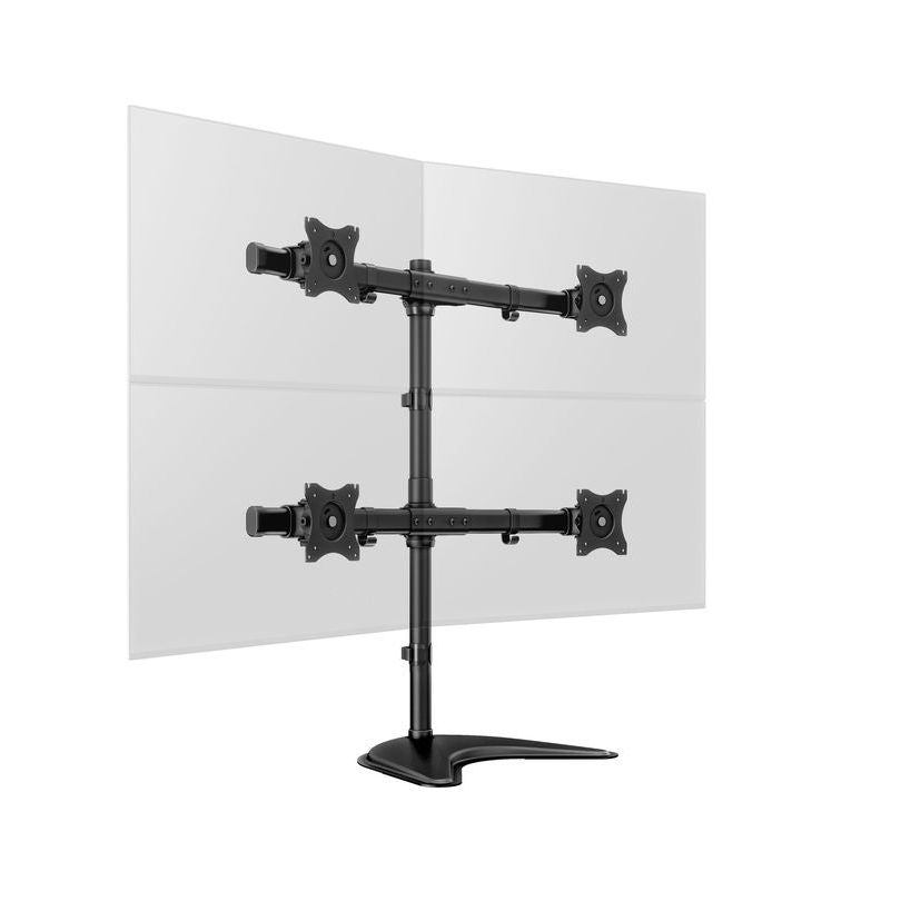 Light Gray Multibrackets M Deskstand Basic Quad
