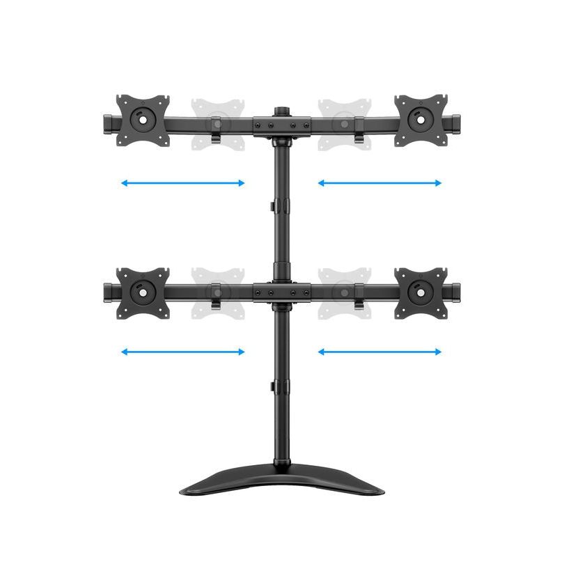 Dark Slate Gray Multibrackets M Deskstand Basic Quad