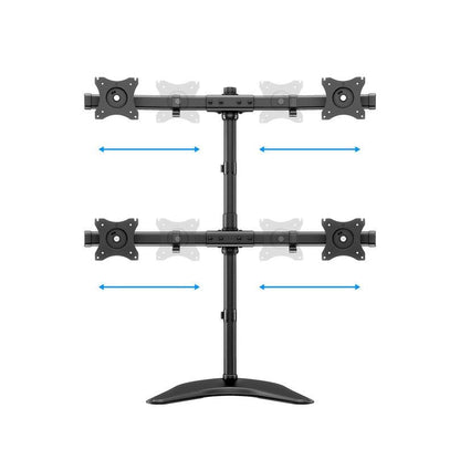 Dark Slate Gray Multibrackets M Deskstand Basic Quad