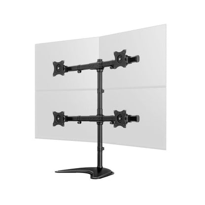 Light Gray Multibrackets M Deskstand Basic Quad