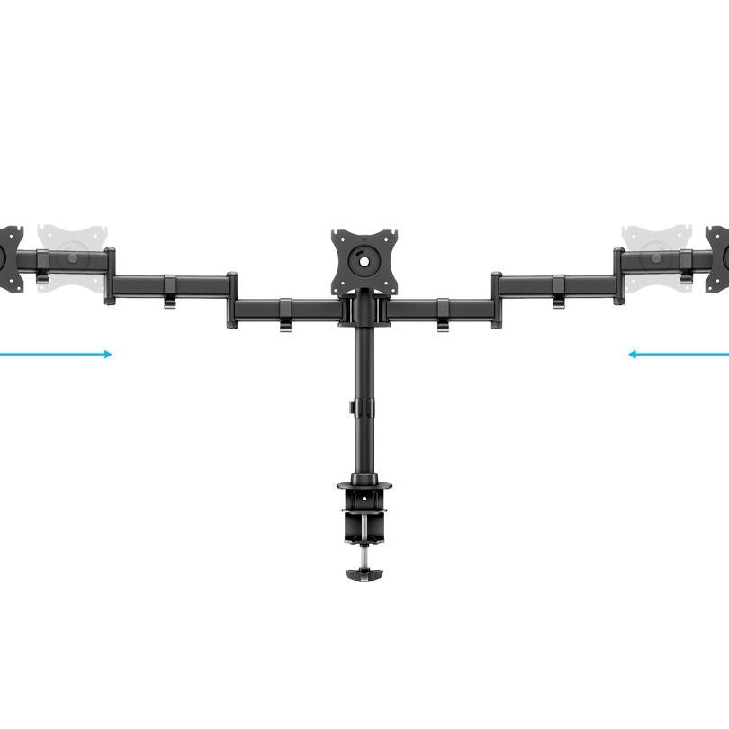 Dark Slate Gray Multibrackets M Deskmount Basic Triple