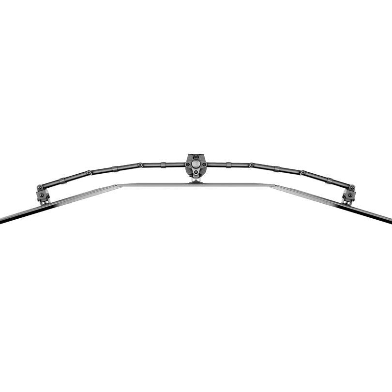 Gray Multibrackets M Deskmount Basic Triple