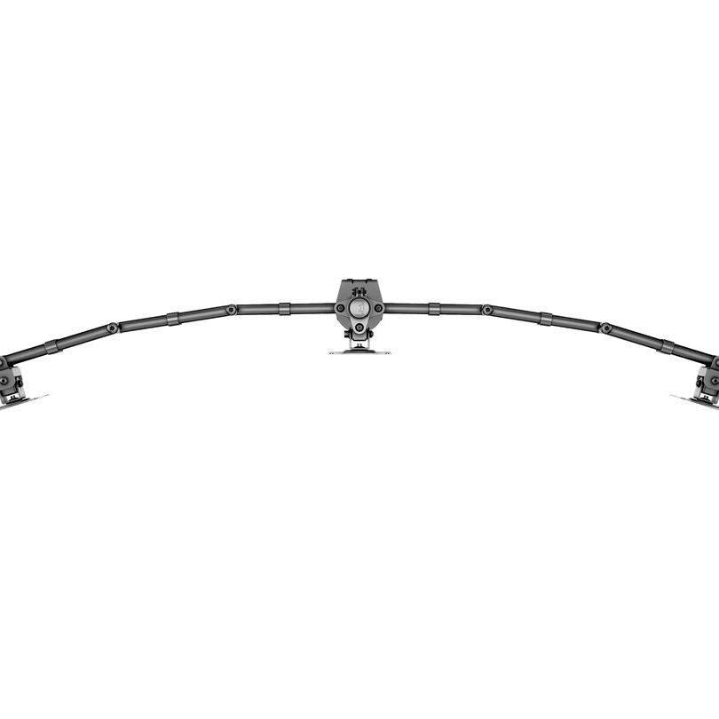 Dim Gray Multibrackets M Deskmount Basic Triple