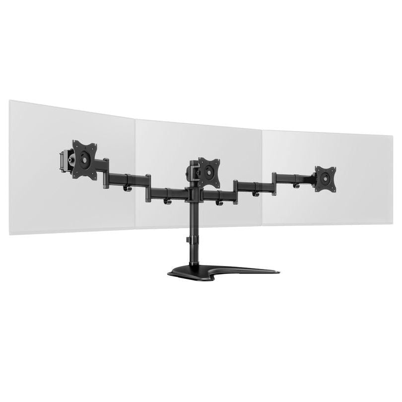 Light Gray Multibrackets M Deskstand Basic Triple