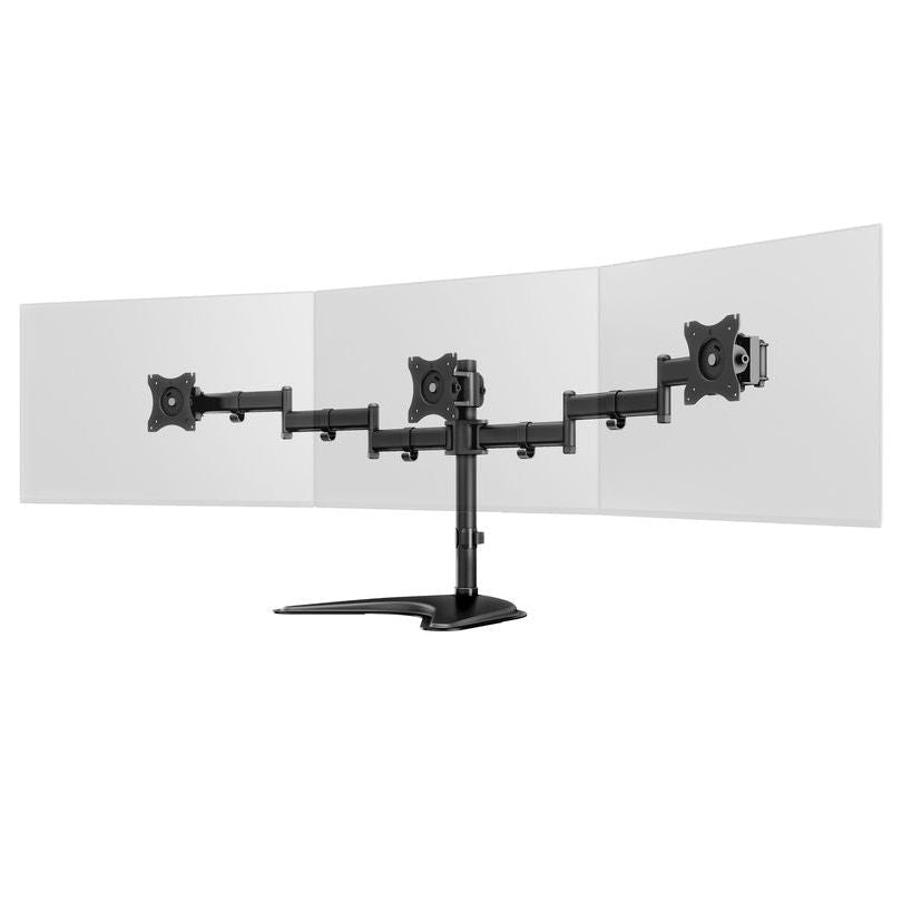 Light Gray Multibrackets M Deskstand Basic Triple