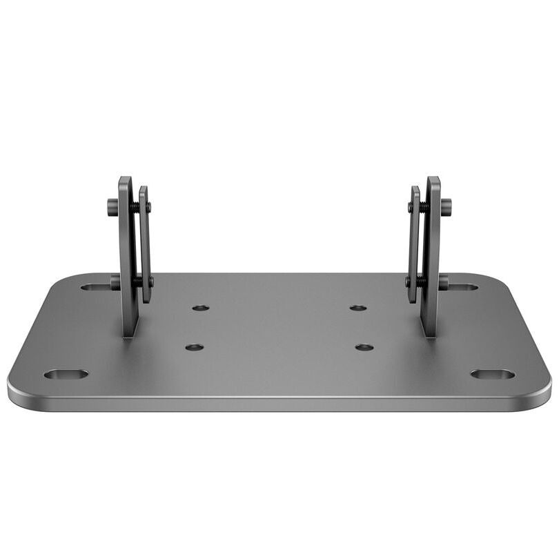 Slate Gray Multibrackets M Public Display Floormount Fixed Base Black