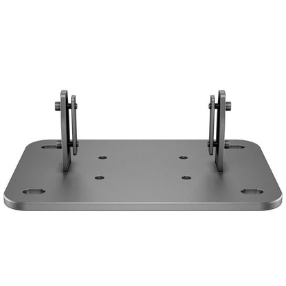 Slate Gray Multibrackets M Public Display Floormount Fixed Base Black
