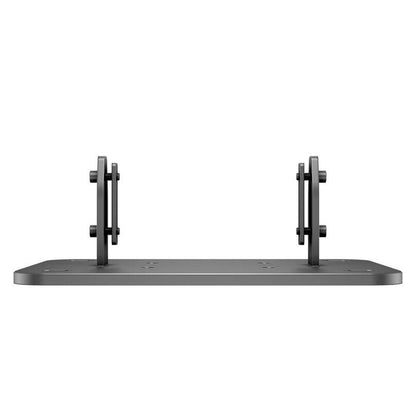 Dim Gray Multibrackets M Public Display Floormount Fixed Base Black