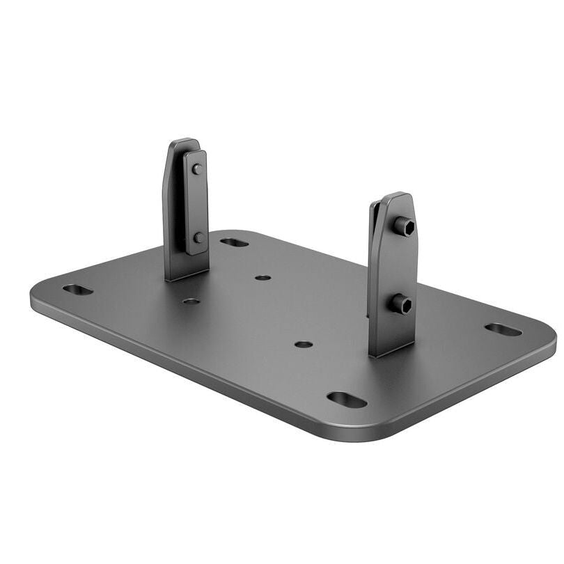 Slate Gray Multibrackets M Public Display Floormount Fixed Base Black