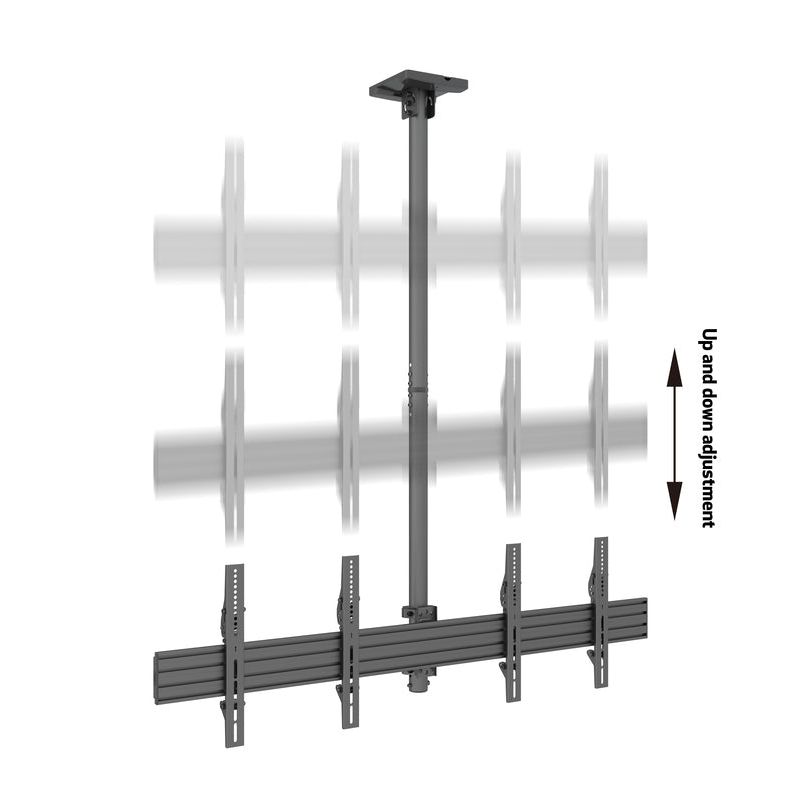 Light Gray Multibrackets M Ceiling Mount Pro MBC2X1U