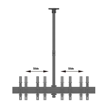 Dim Gray Multibrackets M Ceiling Mount Pro MBC2X1U