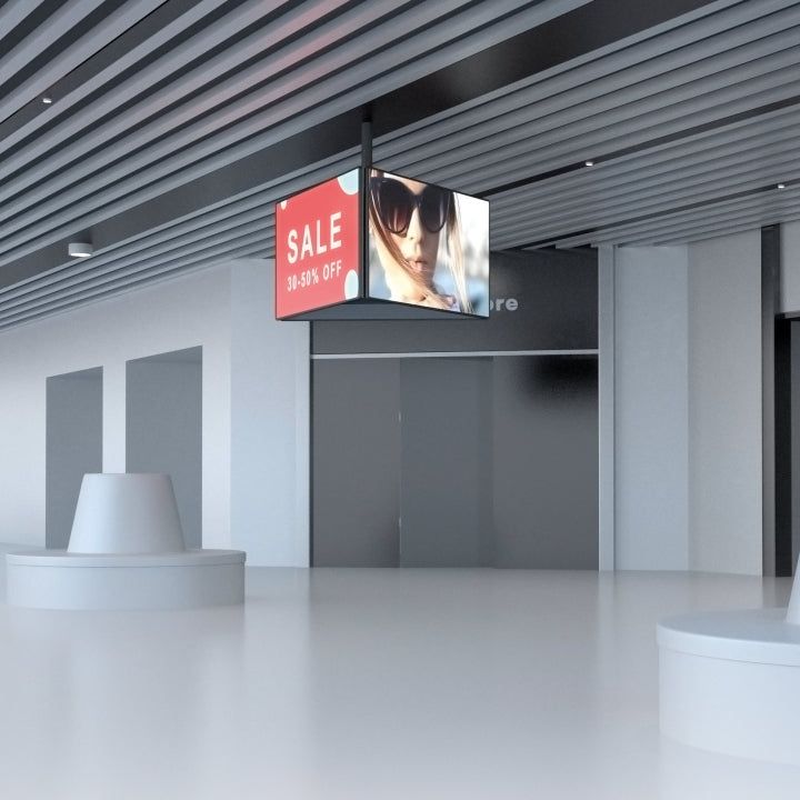 Light Slate Gray Multibrackets M Ceiling Mount Pro MBC1U, VESA 200