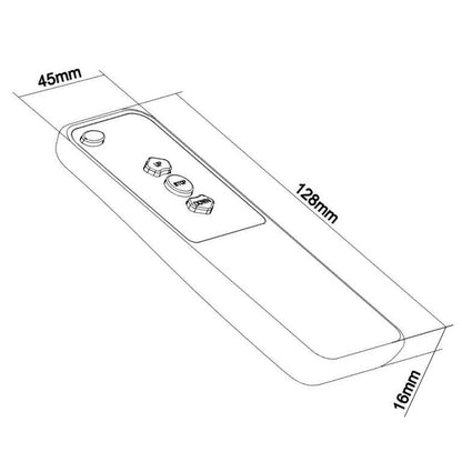 Dark Slate Gray Multibrackets M Remote 1028 Hotel / Hospital