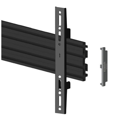 Dark Slate Gray Multibrackets M Wallmount Pro MBSTH1U 600x200 Fixed Black