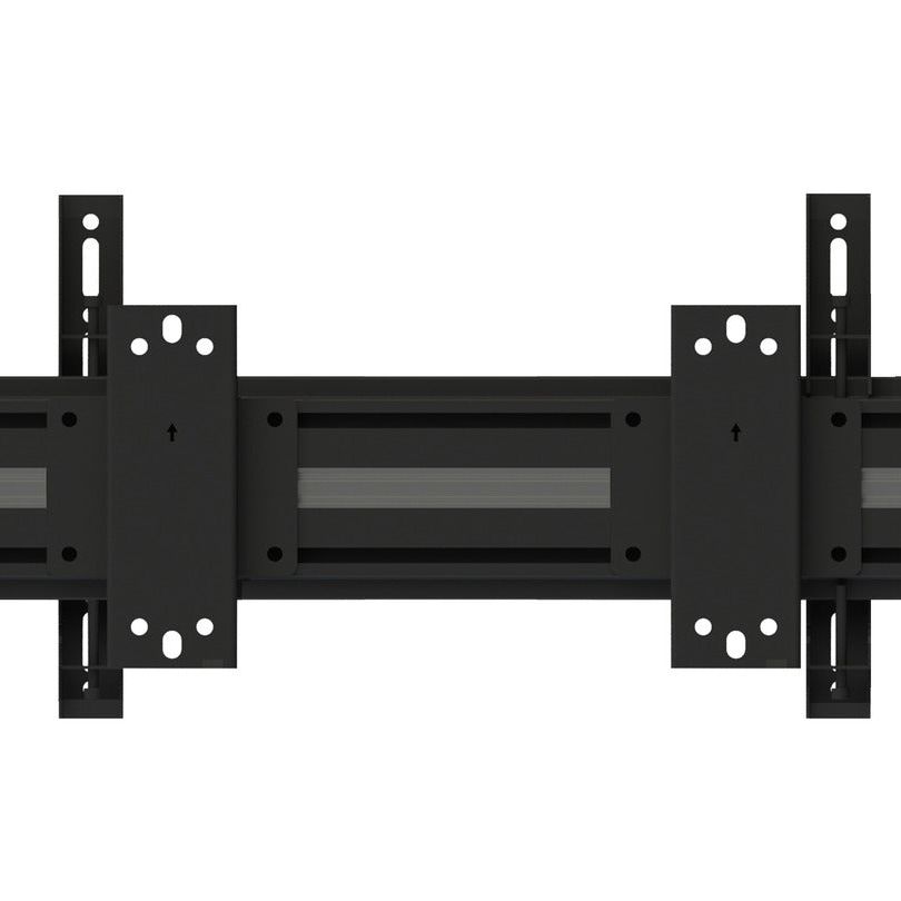 Dark Slate Gray Multibrackets M Wallmount Pro MBSTH1U 600x200 Fixed Black