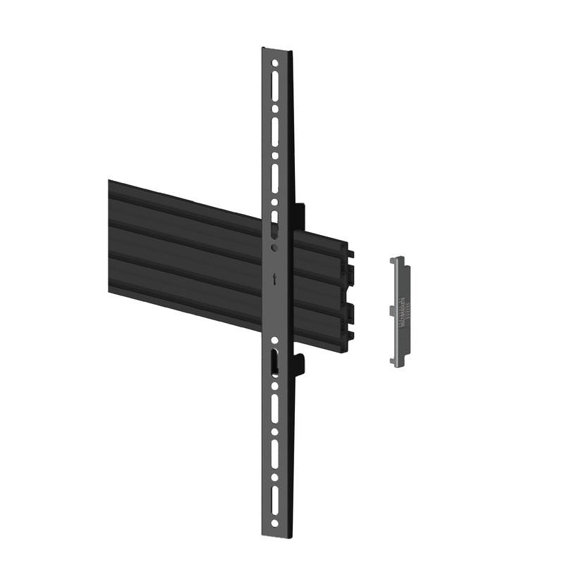 Dark Slate Gray Multibrackets M Wallmount Pro MBSTH1UP 200x600 Fixed Black