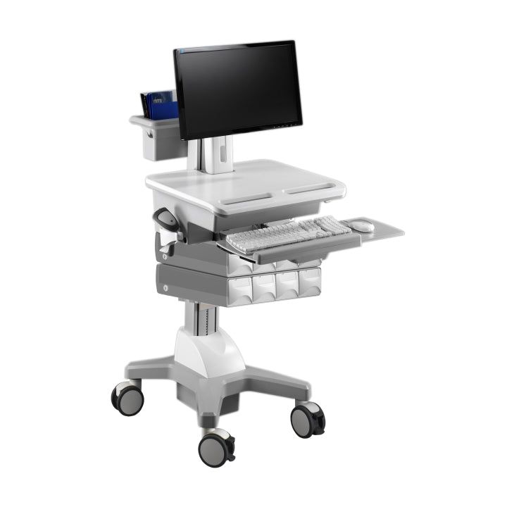 Gray Multibrackets M Workstation Cart Drawer IIII