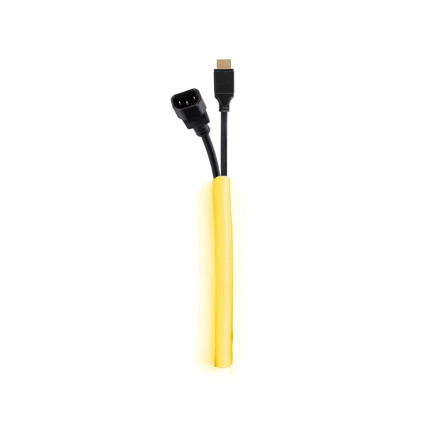 Dark Slate Gray Multibrackets M Universal Cable Sock Self Wrapping 10mm Yellow 25m