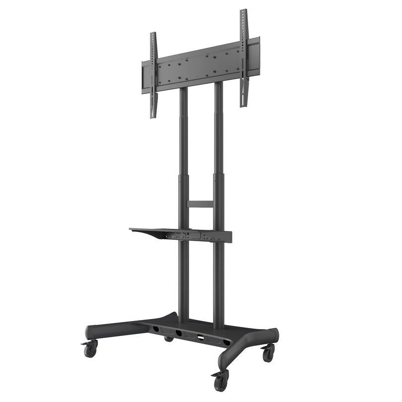 Dark Slate Gray Multibrackets M Public Floorstand Basic 180 incl shelf & camera holder