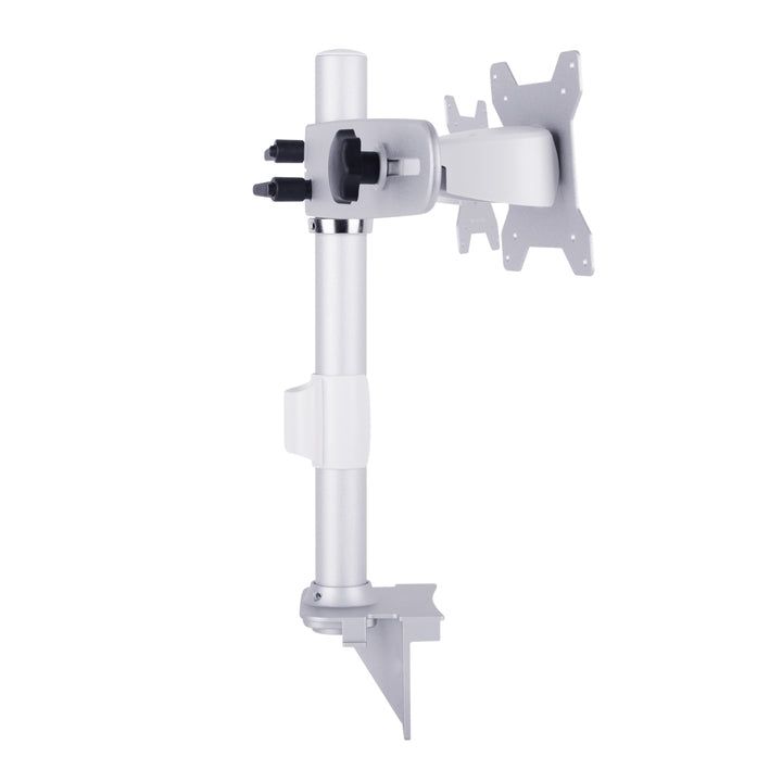 Light Gray Multibrackets M Workstation Dual Arm DT