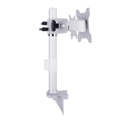 Light Gray Multibrackets M Workstation Dual Arm DT