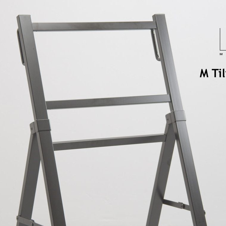 Light Gray Multibrackets M Tilt and Roll Easel