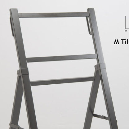 Light Gray Multibrackets M Tilt and Roll Easel
