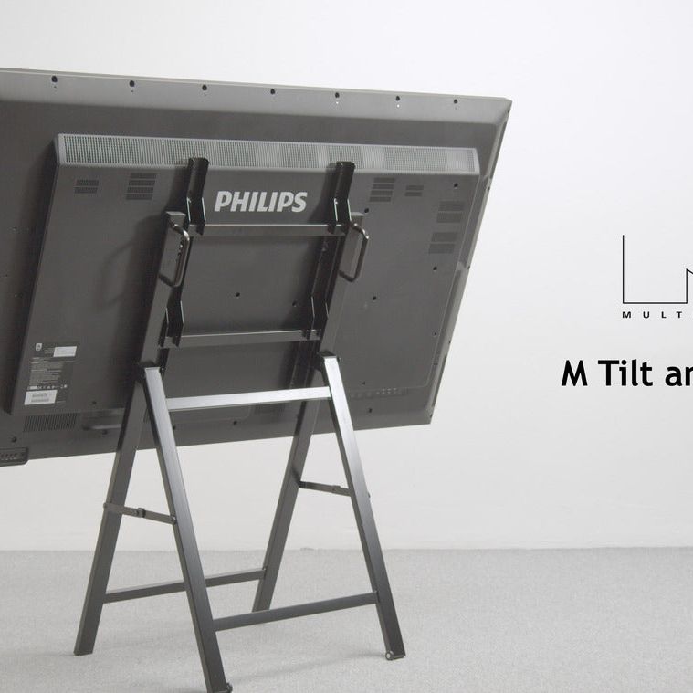 Dark Slate Gray Multibrackets M Tilt and Roll Easel