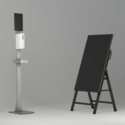 Dark Gray Multibrackets M Tilt and Roll Easel
