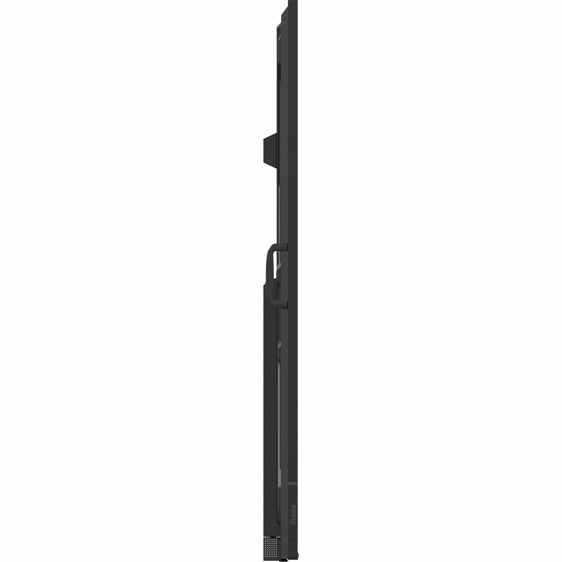 Dark Slate Gray iiyama ProLite LE9845UHS-B1 98’’ 4K UHD Professional Signage Display, featuring Android OS, 18/7 Operation, E-Share / ScreenShare, Landscape Only