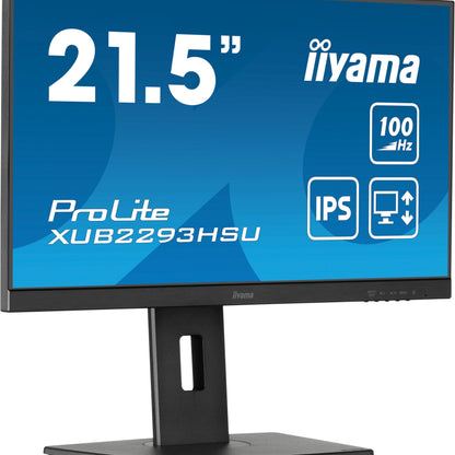 Dark Cyan iiyama ProLite XUB2293HSU-B6 24" 1920 x 1080 pixels Full HD LED IPS Display