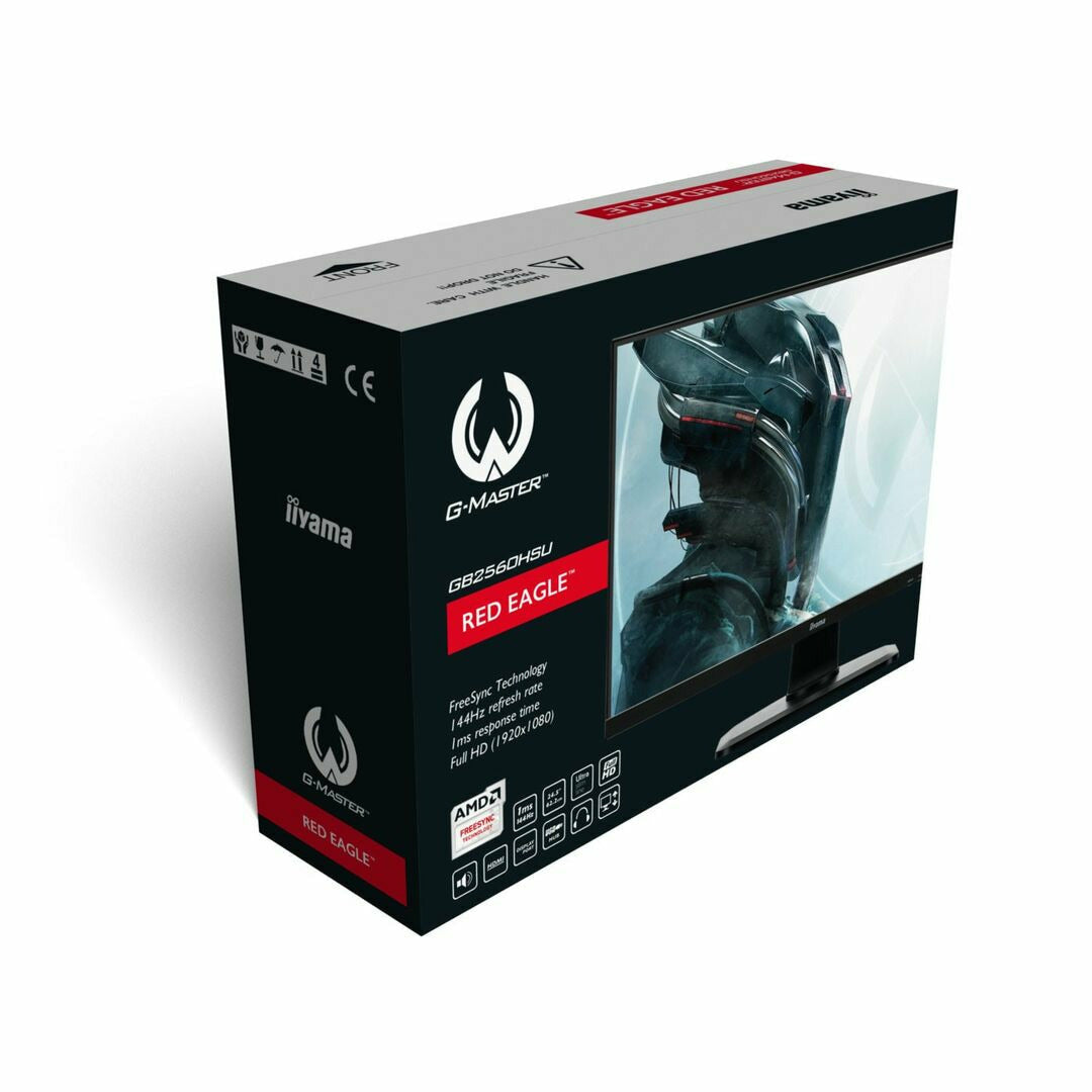 Black iiyama ProLite GB2560HSU-B1 24.5’’ Gaming Display