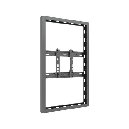 Dim Gray Multibrackets M Pro Series - Enclosure 43" Wall Slim Small Black