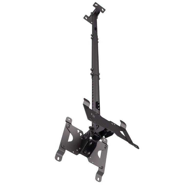 Dark Slate Gray Multibrackets M Public Ceilingmount Small Back to Back Black 1500