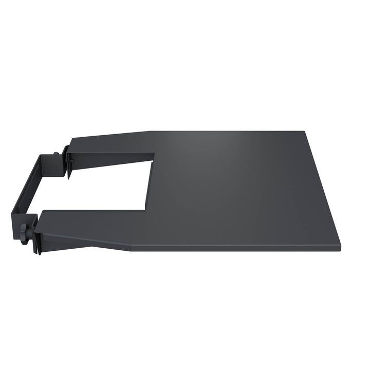 Dark Slate Gray Multibrackets Front Shelf for Motorized Public Floorstands 160kg