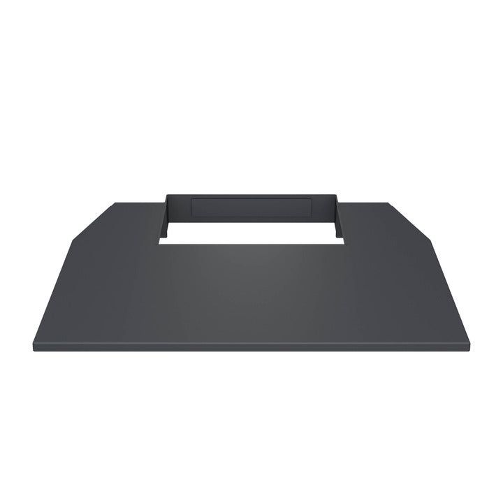 Dark Slate Gray Multibrackets Front Shelf for Motorized Public Floorstands 160kg